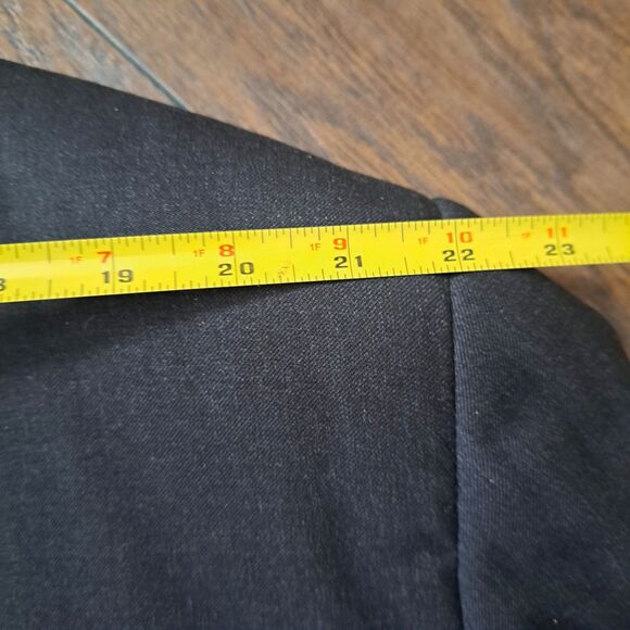 Tallia Uomo Sport Coat Super 100s Luxury Wool Dark Gray Business Blazer Mens 54L - Picture 16 of 16